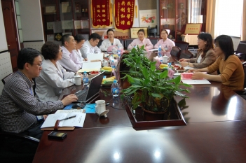 2014年5月，上海卫计委领导莅临我院指导工作